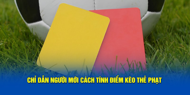 Chỉ dẫn người mới cách tính điểm kèo thẻ phạt